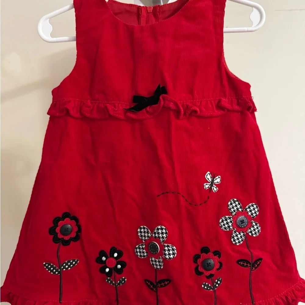 Red Corduroy Jumper